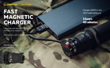 Armytek Predator Pro v3.5 with USB charger and Battery