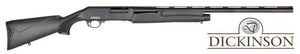 12ga Dickinson XX3 Pump-Action Blued/Synthetic: 28"