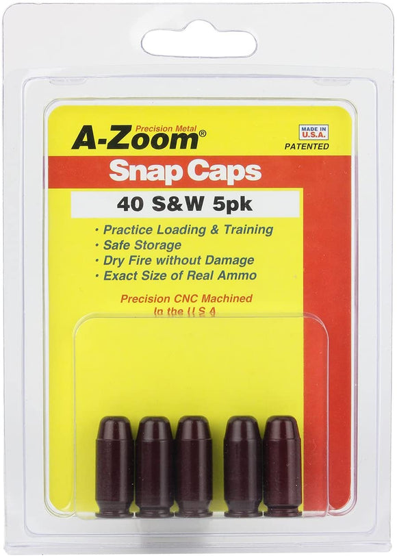 40 S&W A-Zoom Snap Caps (5 Pack)