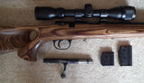 Marlin  917V 17HMR laminate stock & Scope
