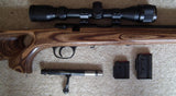 Marlin  917V 17HMR laminate stock & Scope
