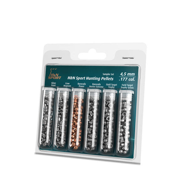 H&N Sampler six pack Hunting Pellets .177