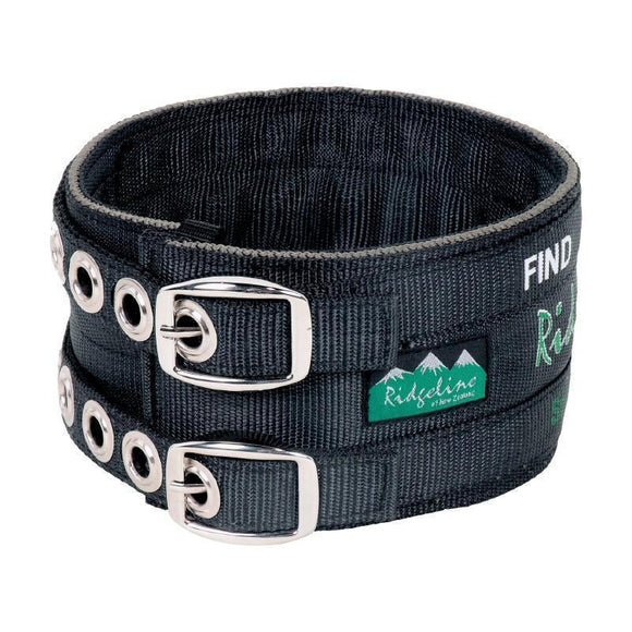 RL STANDARD CORDURA RIP PIG DOG COLLAR BLACK