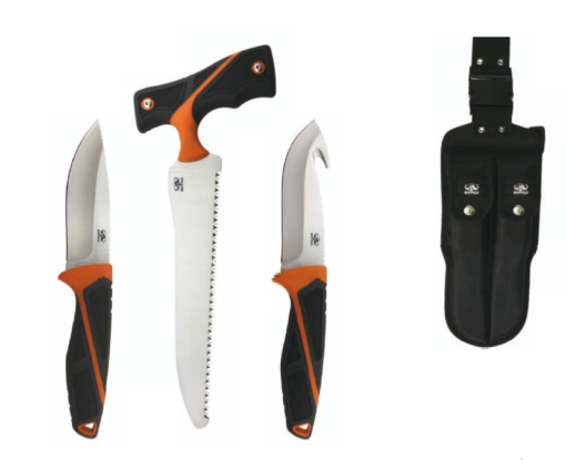 BUFFALO RIVER HUNTING KNIVE AND SAW SET