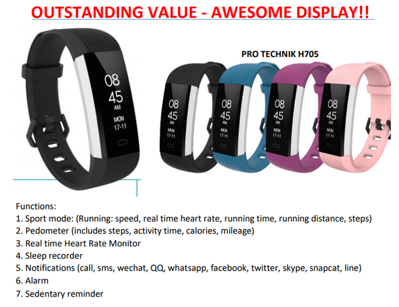 PROTECHNIK FITNESS TRACKER