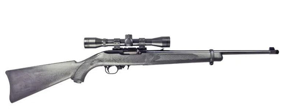 RUGER 10/22 BLUED / SYNTHETIC PACKAGE Scope, Rings, Suppressor