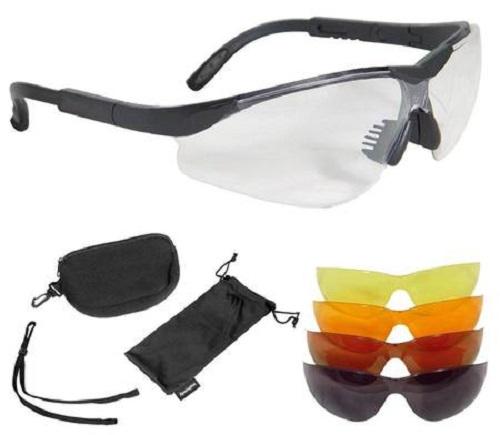 Radians Shooting glasses 5 lens kit