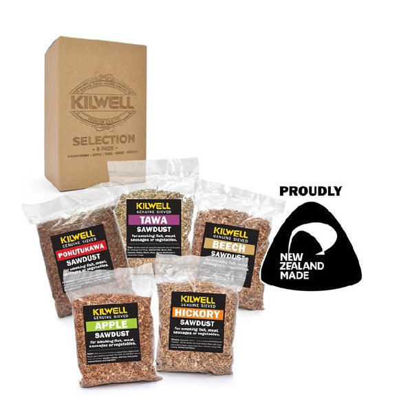Kilwell NZ Selection Sawdust 500ml - 5 pack