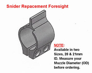 Snider aftermarket replacement fore sights