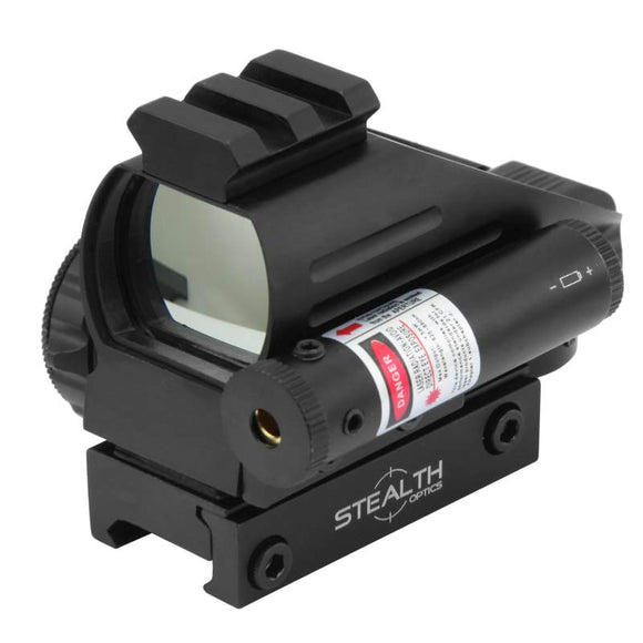 Stealth Tactical Reflex Red/Green dot 1x33 Illuminated Halo Sight with laser
